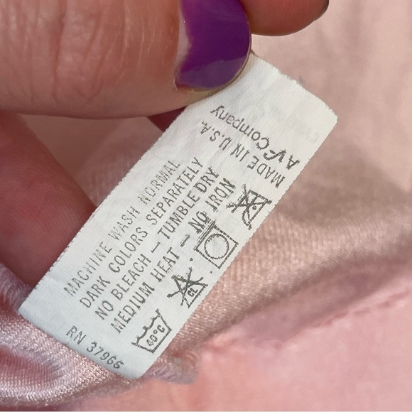 Vintage 80s Cozy Pink Housecoat Robe / Vanity Fair Size XXXL - Picture 11 of 11